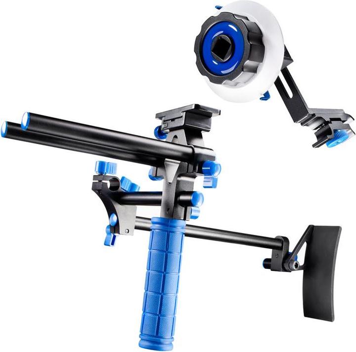 Actual product image Walimex DSLR Rig RL-00 I Starter Set (Single-lens reflex camera, System camera, 8 kg)