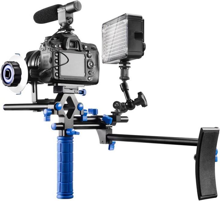 Actual product image Walimex DSLR Rig RL-00 I Starter Set (Single-lens reflex camera, System camera, 8 kg)