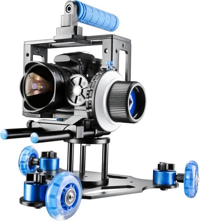 Image du produit Walimex Chariot pour appareil photo DSLR Dolly Trike Board (Appareil photo reflex, Appareil photo à objectif interchangeable, 20 kg)