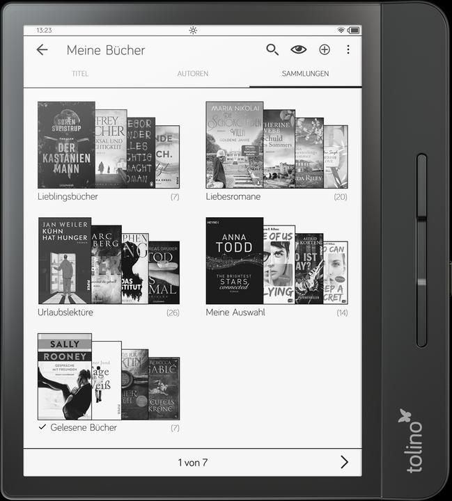 Image du produit tolino epos 2 (8", 8 Go, Noir)