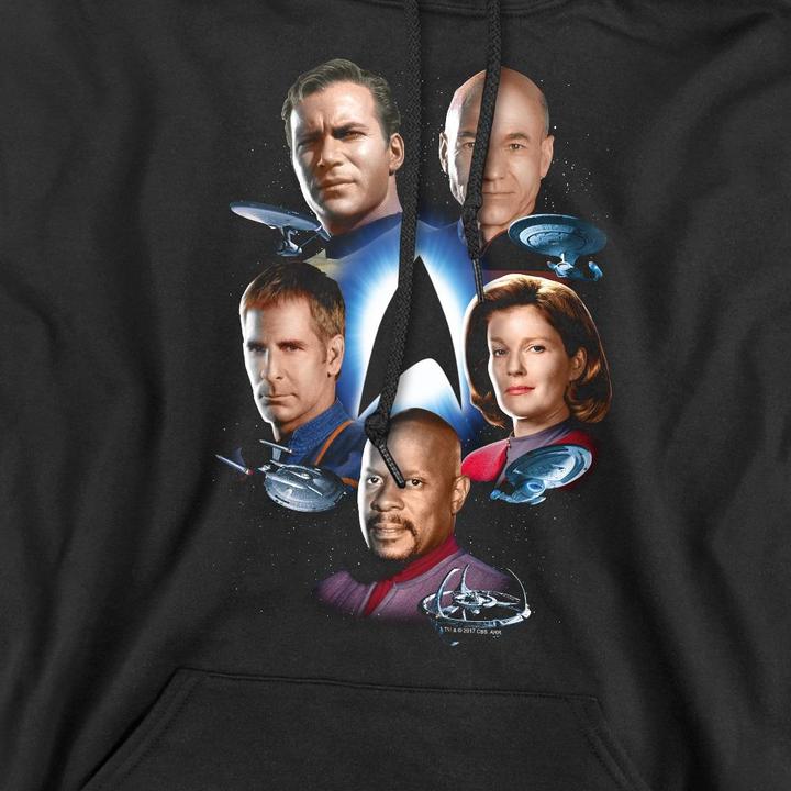 Immagine prodotto Starfleet's Finest Felpa con Cappuccio Uomo (XL)