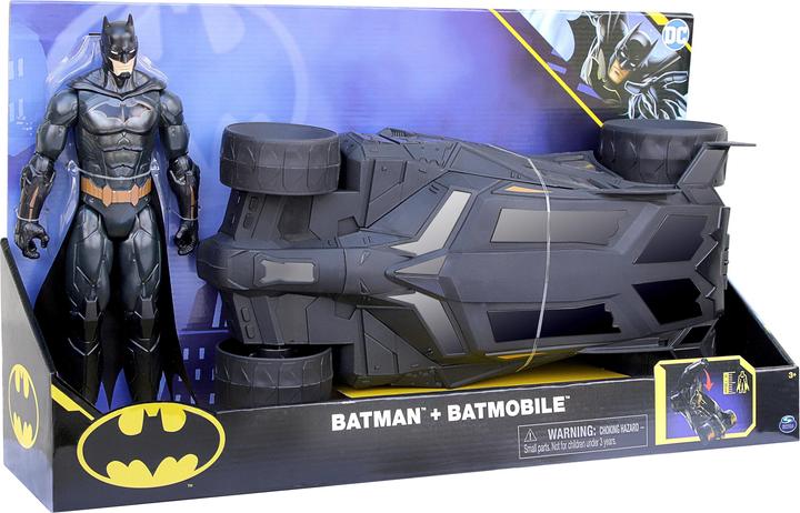 Actual product image Spin Master Batmobile & Batman
