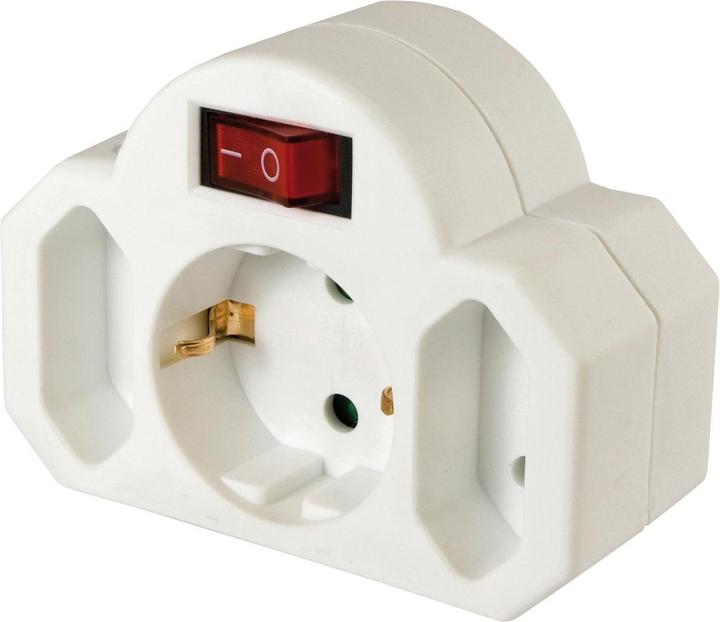 Productafbeelding Hama Multi-plug (CEE 7/3, CEE 7/16, 3 x)