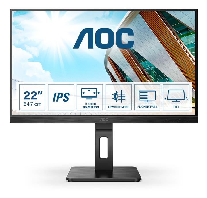 Produktbild AOC 22P2Q (1920 x 1080 Pixel, 21.50")