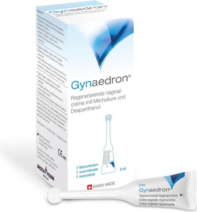 Actual product image Gynaedron Regenerating vaginal cream (5 ml, Intimate cream)