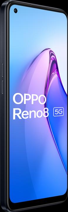 Actual product image OPPO Reno 8 (256 GB, Shimmer Black, 6.43", Dual SIM, 50 Mpx, 5G)