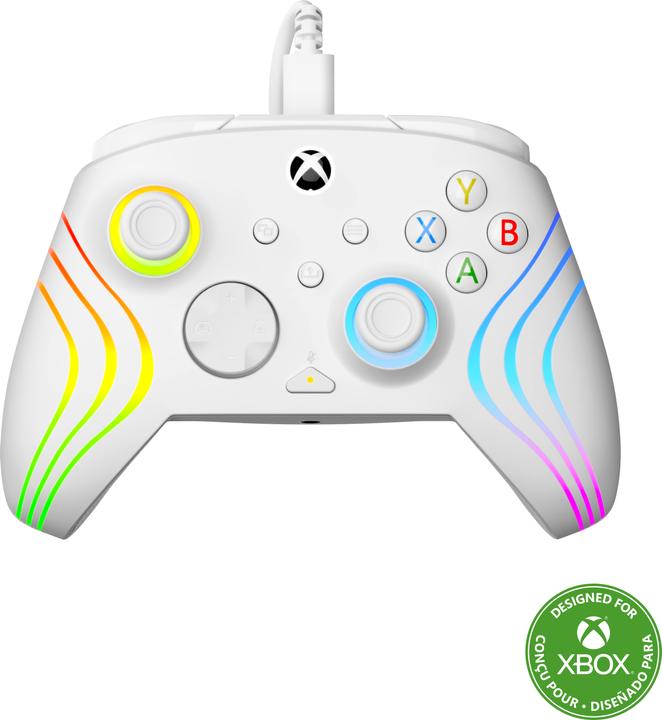 Actual product image Turtle Beach Afterglow Wave Wired Controller · XB · White (Xbox One S, Xbox Series X, Windows)