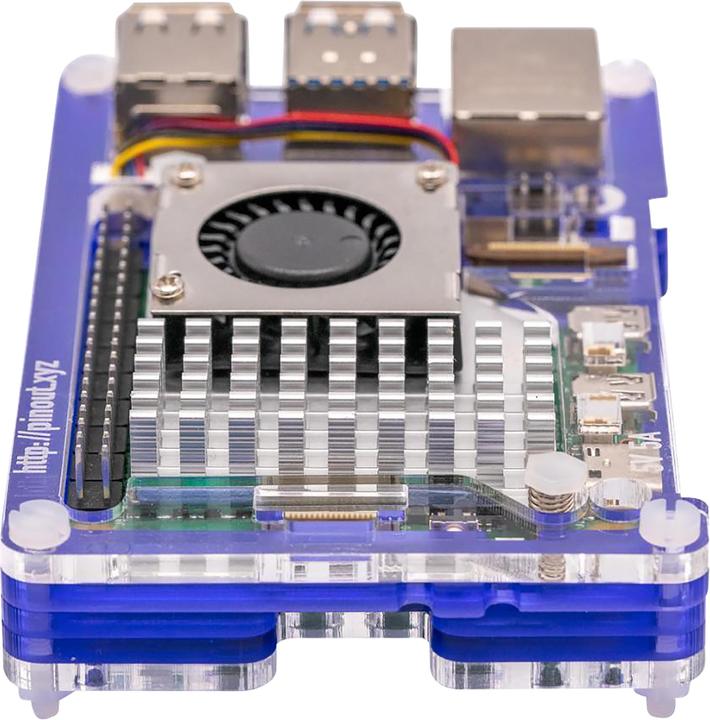 Produktbild Raspberry Pi Pibow case for 5 (fan not included) - Purple