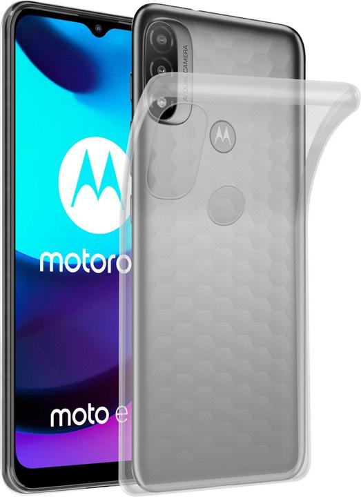 Actual product image Cadorabo TPU Ultra Slim AIR cover (Motorola E30, Motorola Moto E20, Motorola Moto E40)