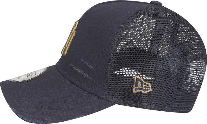 Actual product image New Era Mesh Trucker Cap DISTRESSED New York Yankees navy
