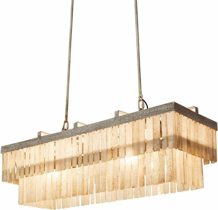 Loberon Lustre Krauville gris antique/crème