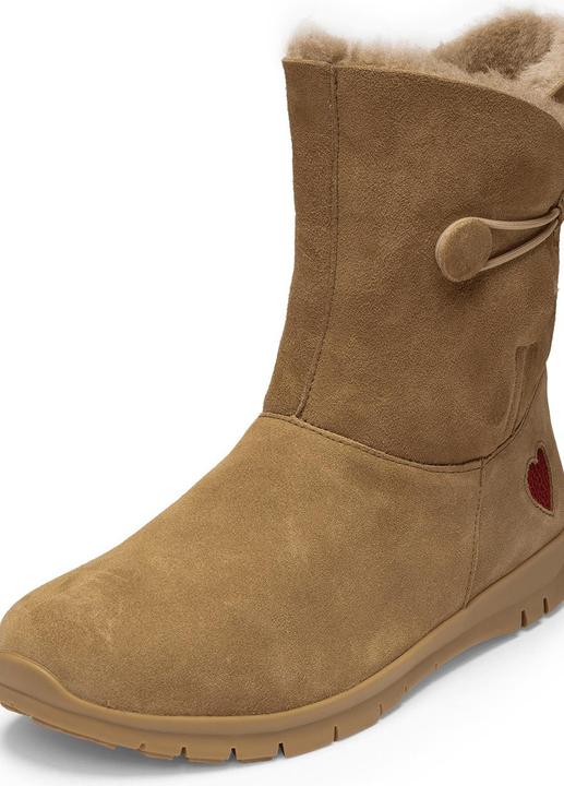 Vitaform Stiefeletten Damen Weite H Veloursleder & Doubleface