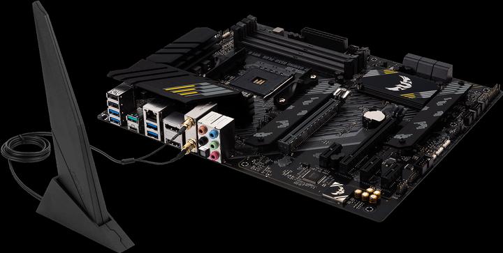 Actual product image ASUS TUF GAMING B550-PLUS WIFI II (AM4, AMD B550, ATX)