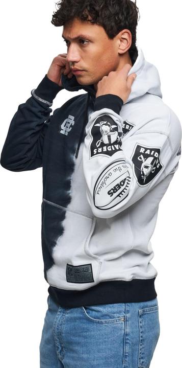 Immagine prodotto Recovered Felpa con cappuccio in pile Re:covered - INK DYE Las Vegas Raiders (L)