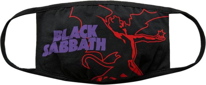 Actual product image Black Sabbath Unisex Adult Red Thunder V. 1 Face Mask