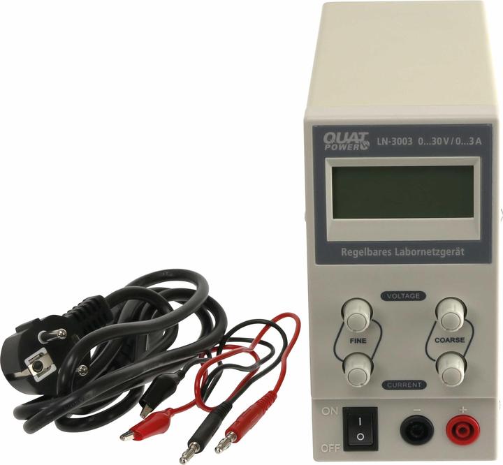 Produktbild QuatPower Netzgerät LN-5003XE 0...50V-, 0...3A, LED-Display