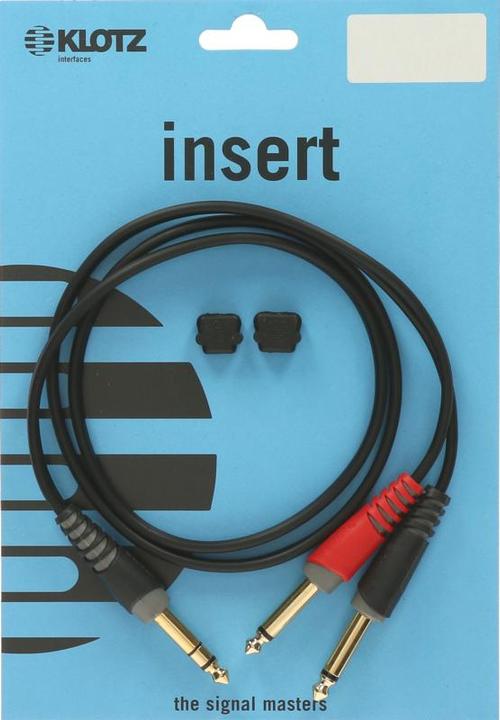 Produktbild Klotz Kabel AY1-0300 Klinke-Klinke 3m (3 m)
