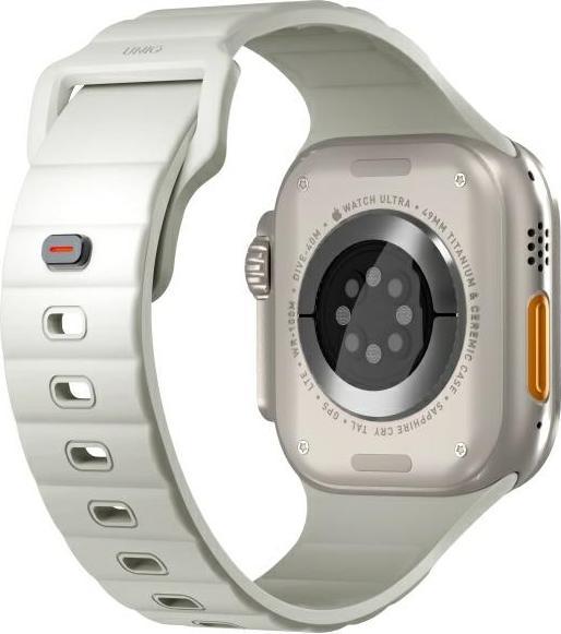 Image du produit Uniq Stride SE Apple Watch strap 49/46/45/44mm FKM Rubber Strap lume (Aluminium, Bande en caoutchouc FKM)