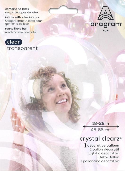 Produktbild Amscan Deko Ballon Crystal (1 x)