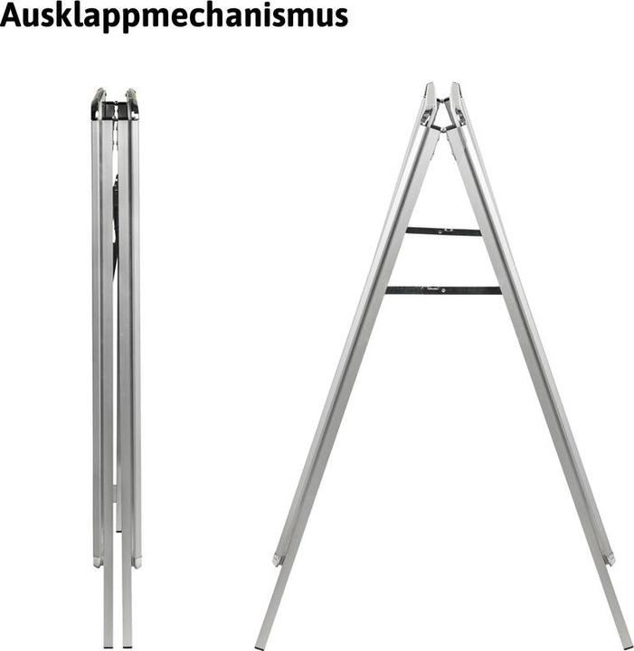 Actual product image Dönges Kundenstopper A-Schild aus Metall
