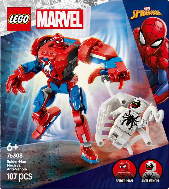 Produktbild LEGO Spider-Man Mech vs. Anti-Venom (76308, LEGO Marvel)