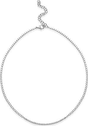 Rosato Elegant silver necklace with cubica cubic cubes RZC038 (L)