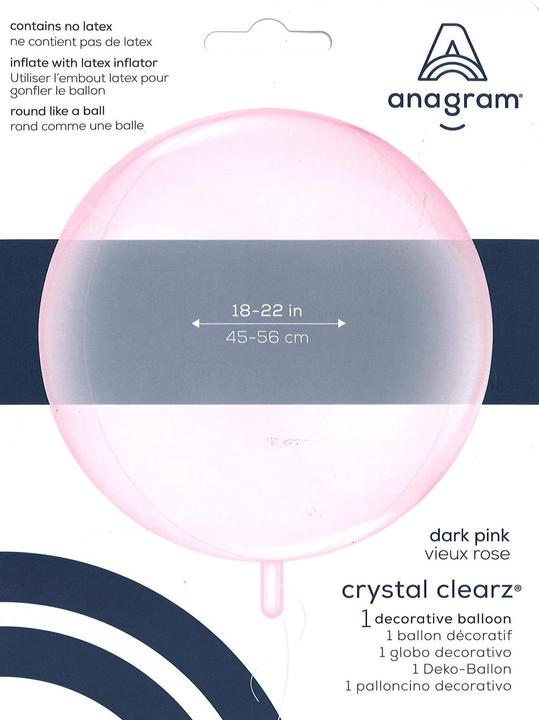 Produktbild Amscan Deko Ballon Crystal (1 x)