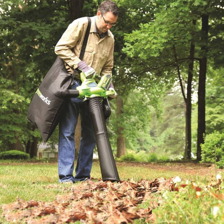 Produktbild Greenworks GD40BV (Akkubetrieb, Laubsauger-& bläser, Laubbläser, Laubsauger)