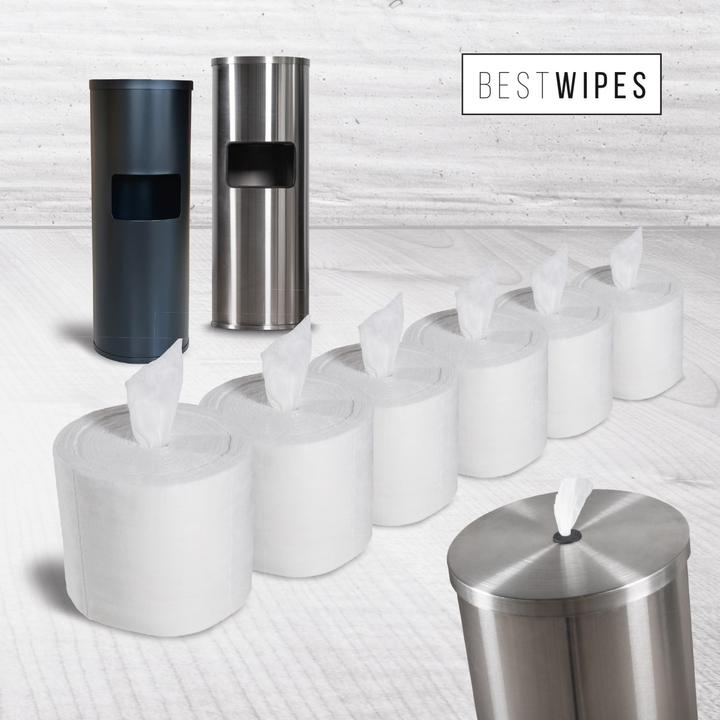 Actual product image Best Wipes 800 disinfectant wipes refill