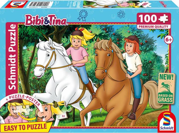 Actual product image Schmidt Spiele Bibi & Tina, Sommerausritt 100 Teile (100 pieces)