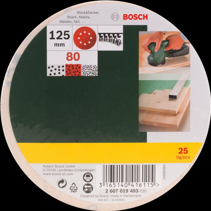 Productafbeelding Bosch Zubehör Schuurvel set (80)