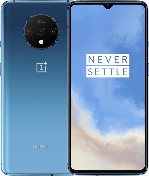 Produktbild OnePlus 7T (8GB) (128 GB, Glacier Blue, 6.55", Dual SIM, 48 Mpx, 4G)