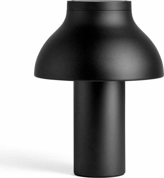 HAY PC Tischleuchte S Soft Black/Alu (E27)