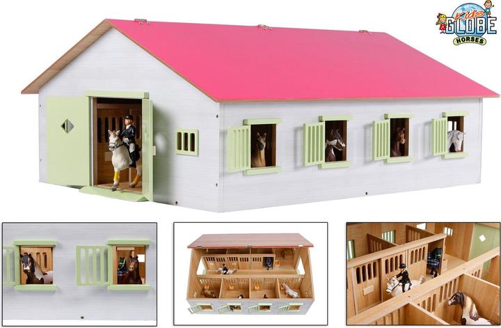 Actual product image Kids Globe Farming Horse stable