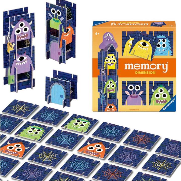 Actual product image Ravensburger 22467 - memory® Dimension. The classic memory® game with attractive added value. For (German)