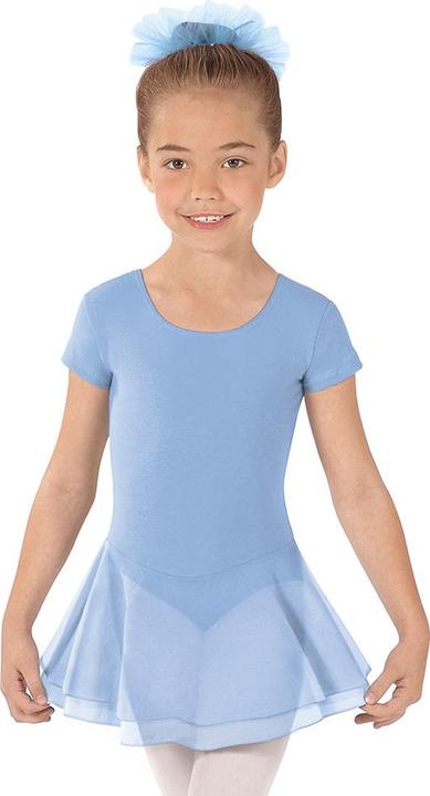 Eurotard Short sleeve dance body with integrated skirt (M)