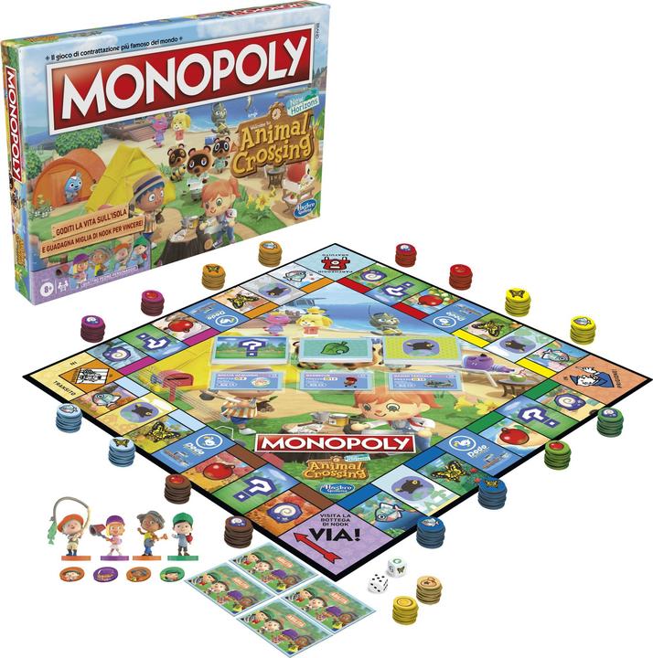 Productafbeelding Hasbro Gaming Monopoly - Animal Crossing: nieuwe horizonten (Italiaans)