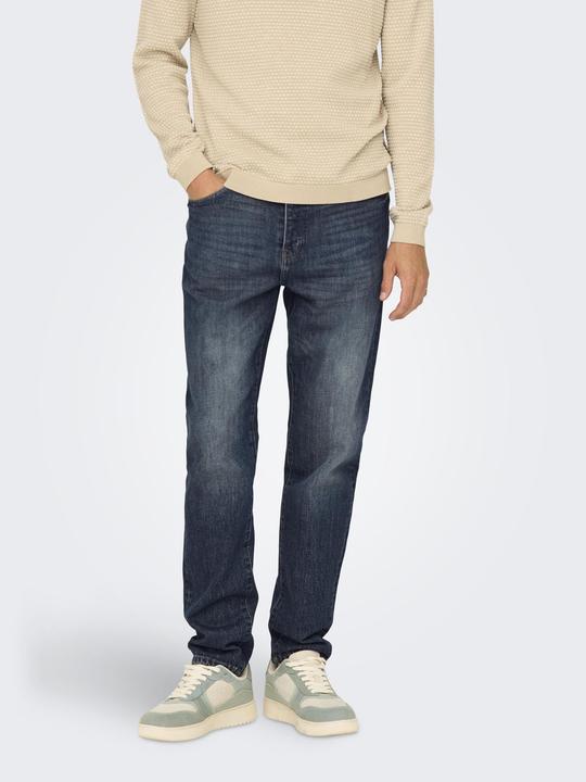 Produktbild Only & Sons ONSYOKE Mittlere Taille Komfort Fit Jeans Relaxed Fit Jeans (W28/L30)