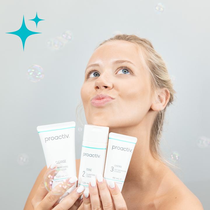 Produktbild Proactiv Solution 30 Tage Kit 150 ml + Zits Happen Patches (Reinigungstücher Gesicht, 150 ml)