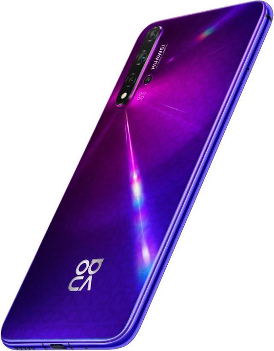 Produktbild Huawei Nova 5T (128 GB, Midsummer Purple, 6.26", Dual SIM, 4G)