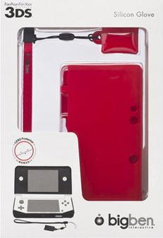 Produktbild Bigben Silikon Glove - rot, 3DS (3DS)