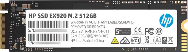 Produktbild HP EX920 (512 GB, M.2 2280)