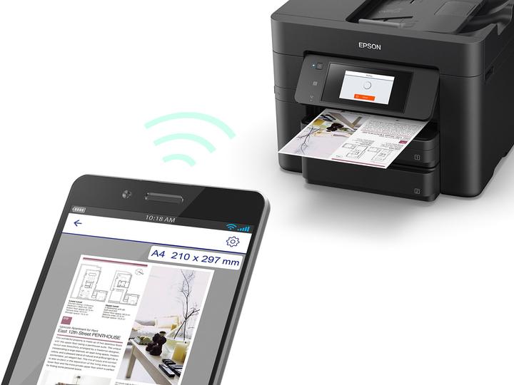 Actual product image Epson WF-4740DTWF WorkForce Pro (Ink, Colour)