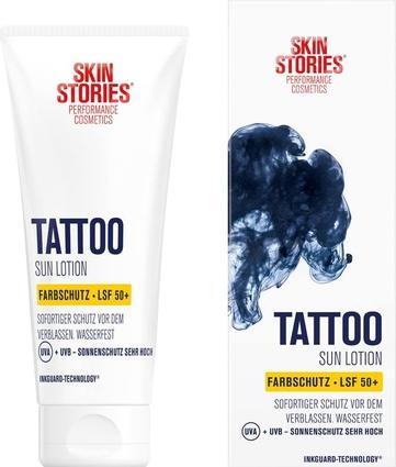 Actual product image Skin Stories Tattoo Care Tattoo Sun Lotion SPF 50+ 100 ml (Sun lotion, SPF 50+, 100 ml)