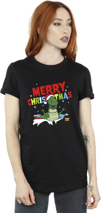 Disney Toy Story Rex Christmas Burst TShirt (S)