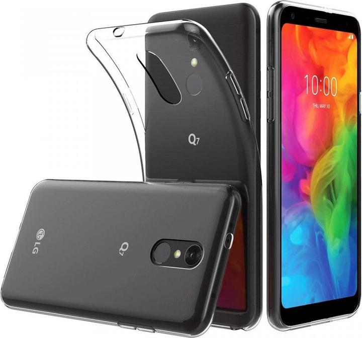 Actual product image Screenguard LG Q7+ Flexible TPU Clear Case (LG Q7+)