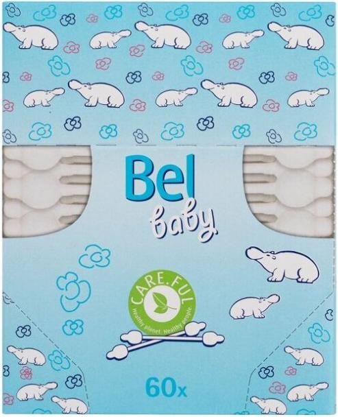 Produktbild Bel Cosmetic Children's paper cotton swabs 60 pcs