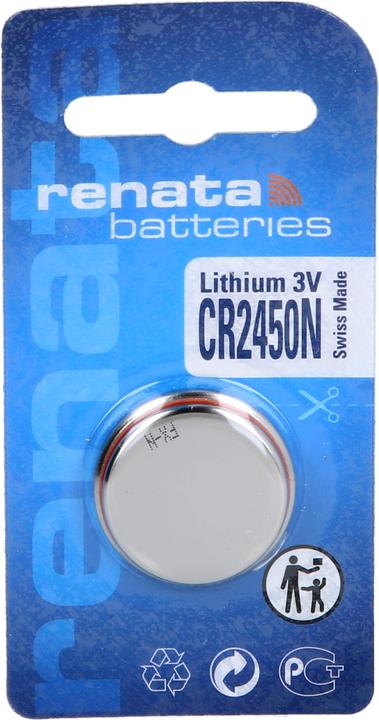 Panasonic Lithium Power CR2450 (1 Stk., CR2450, 620 mAh)