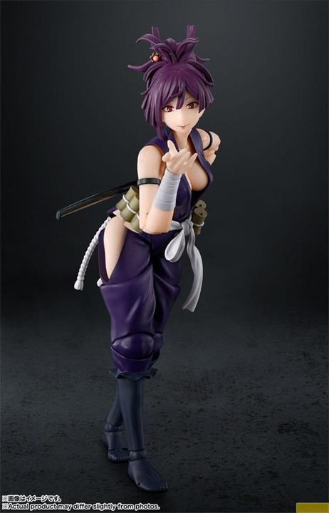 Actual product image Bandai Hell's Paradise: Jigokuraku figurine S.H. Figuarts Yuzuriha 15 cm