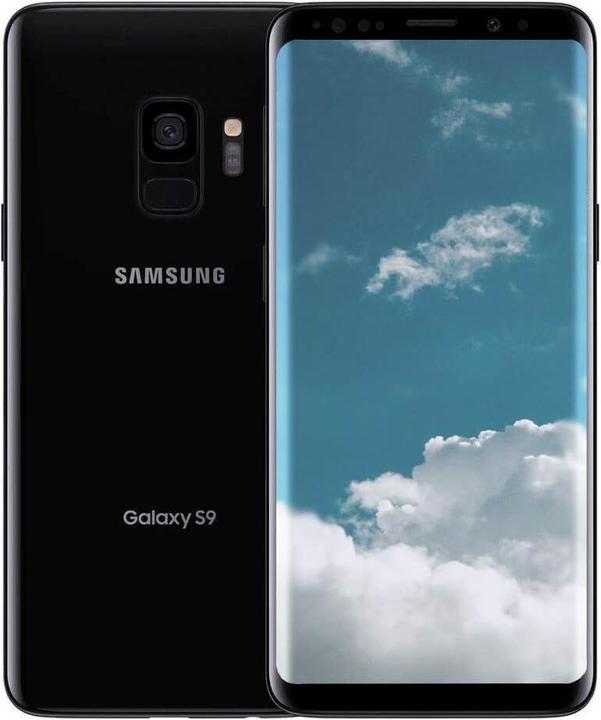 Samsung Galaxy S9 EU (64 Go, Midnight Black, 5.80", Double SIM hybride, 12 Mpx, 4G)